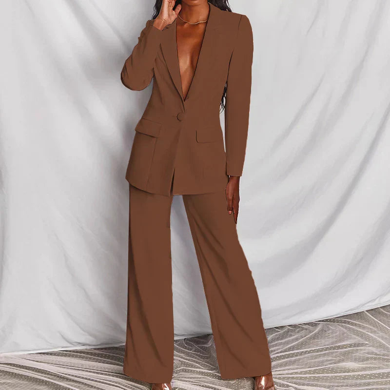 Women's Two-Piece Set | Elegant Design | Perfect for Formal Occasions | Comfortable Fit