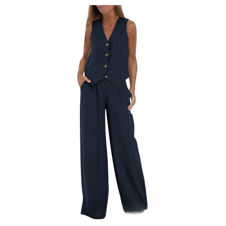 Women's Casual Two-Piece Set | Lightweight and Breathable | Perfect for Summer Outings and Relaxation