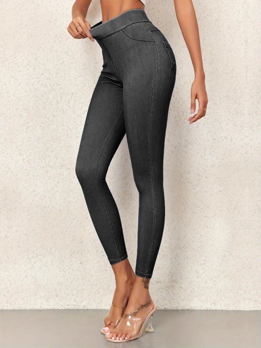 Skinny jeggings for women | High waist