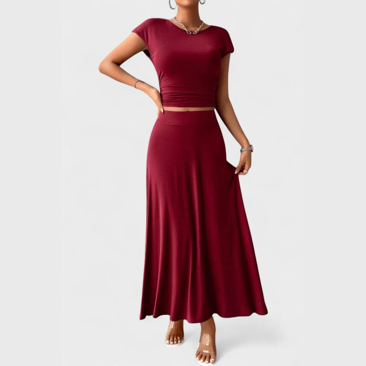 Anastasia Set | Elegant Two-Piece Outfit | Perfect for Any Occasion | Soft and Comfortable Fabric