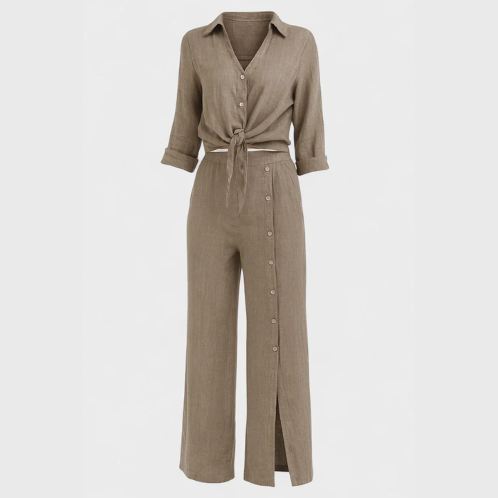 Zoe Set | Elegant Two-Piece Outfit | Perfect for Any Occasion | Soft and Comfortable Fabric