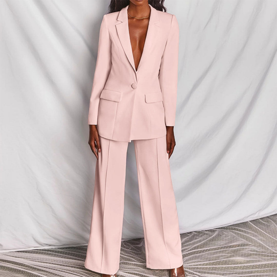 Women's Two-Piece Set | Elegant Design | Perfect for Formal Occasions | Comfortable Fit