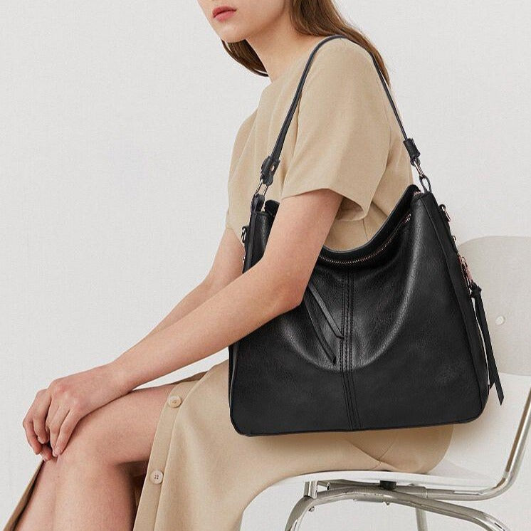 Leather Tote Bag | Spacious Design | Perfect for Work or Travel | Durable and Elegant
