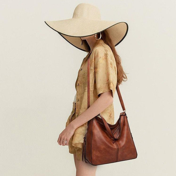 Leather Tote Bag | Spacious Design | Perfect for Work or Travel | Durable and Elegant