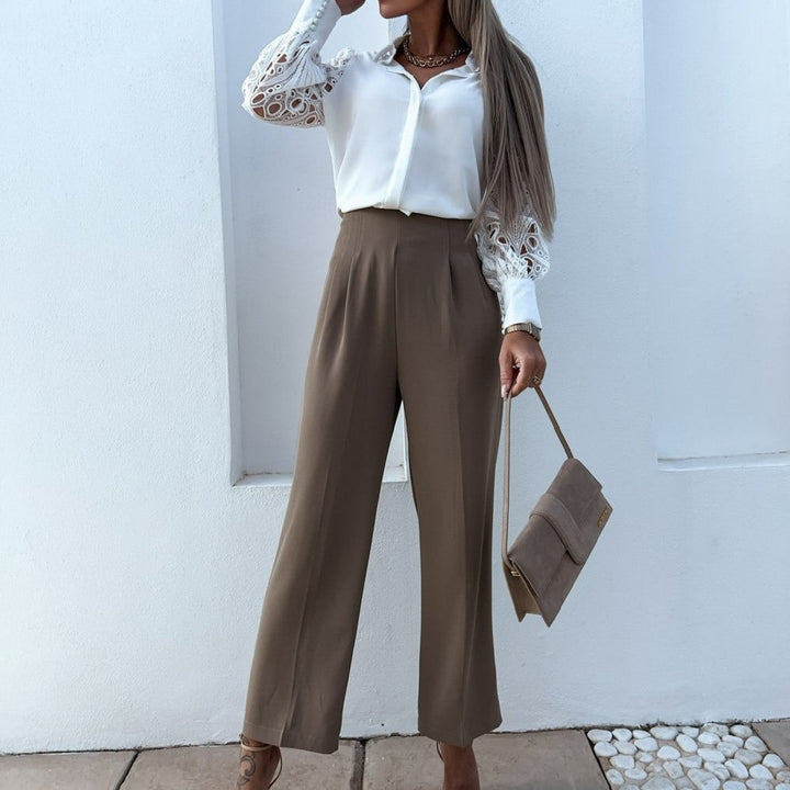 Casual Blouse for Women | Comfortable Fit | Versatile for Everyday Wear | Lightweight Cotton Blend