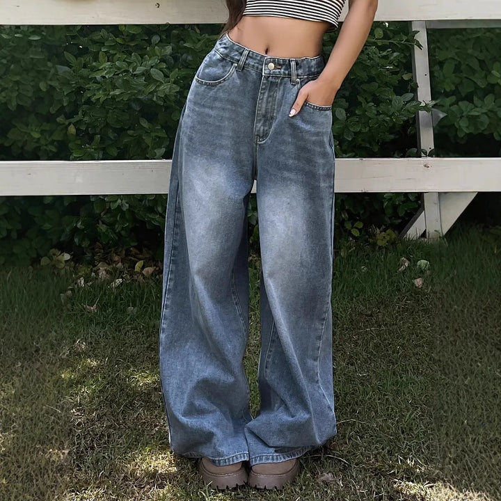Women's Fashionable Baggy Jeans | Wide Leg