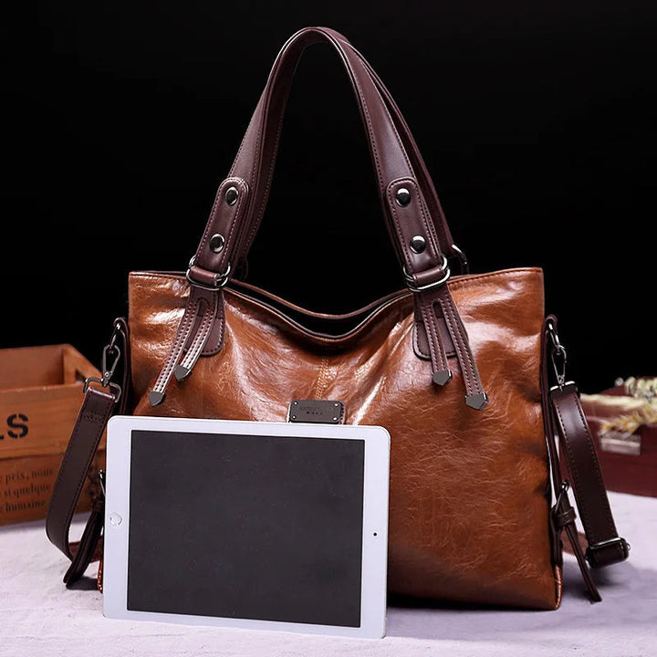 Leather Tote Bag | Soft and Durable | Perfect for Everyday Use | Versatile and Stylish Design