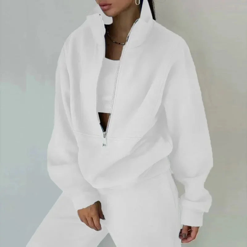 Women's Casual Set | Winter Sweatshirt and Pants