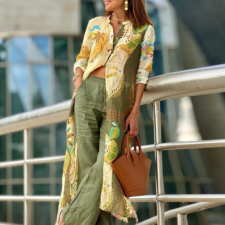 Summer Set | Chic Design | Perfect for Warm Weather | Lightweight Fabric