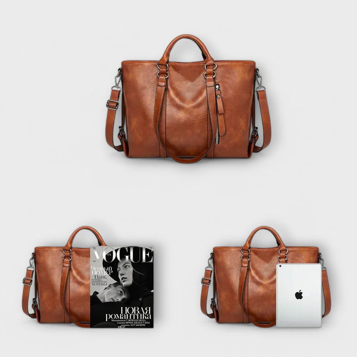 Large Leather Bag | Spacious Design | Perfect for Everyday Use | Classic Style