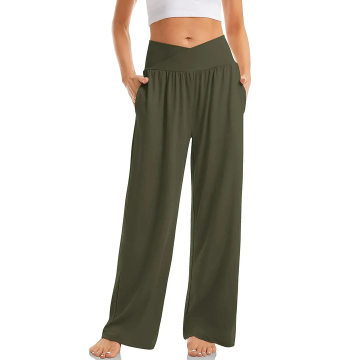 Wide Leg Yoga Pants for Women | Comfortable Fit | Perfect for Everyday Wear | Soft and Breathable Fabric