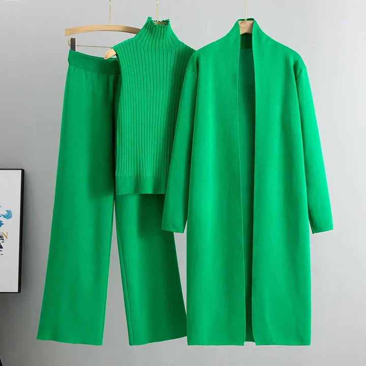 Three Piece Set | Chic Design | Versatile for Any Occasion | Comfortable Fabric
