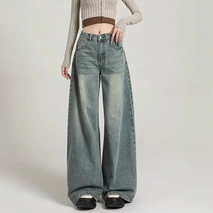 Baggy Jeans for Women | High Waist Design | Comfortable Fit | Casual Denim Style