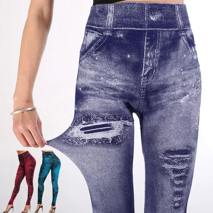Stylish high-waisted jeggings for women | Casual