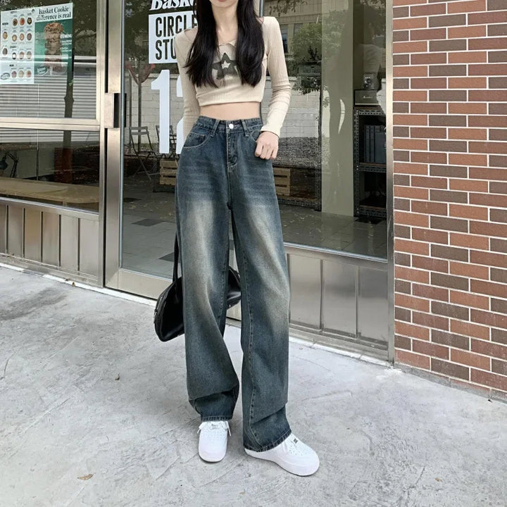 Baggy Jeans for Women | Wide Leg Design | Comfortable Fit | Casual Everyday Style