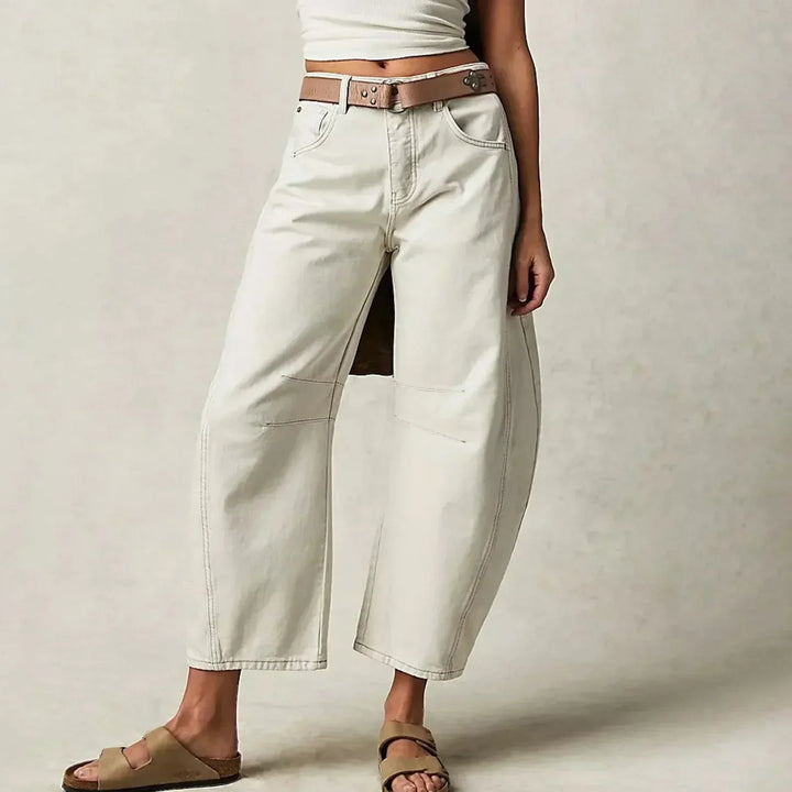 Adley | Women's Casual Wide Leg Pants | Low Rise