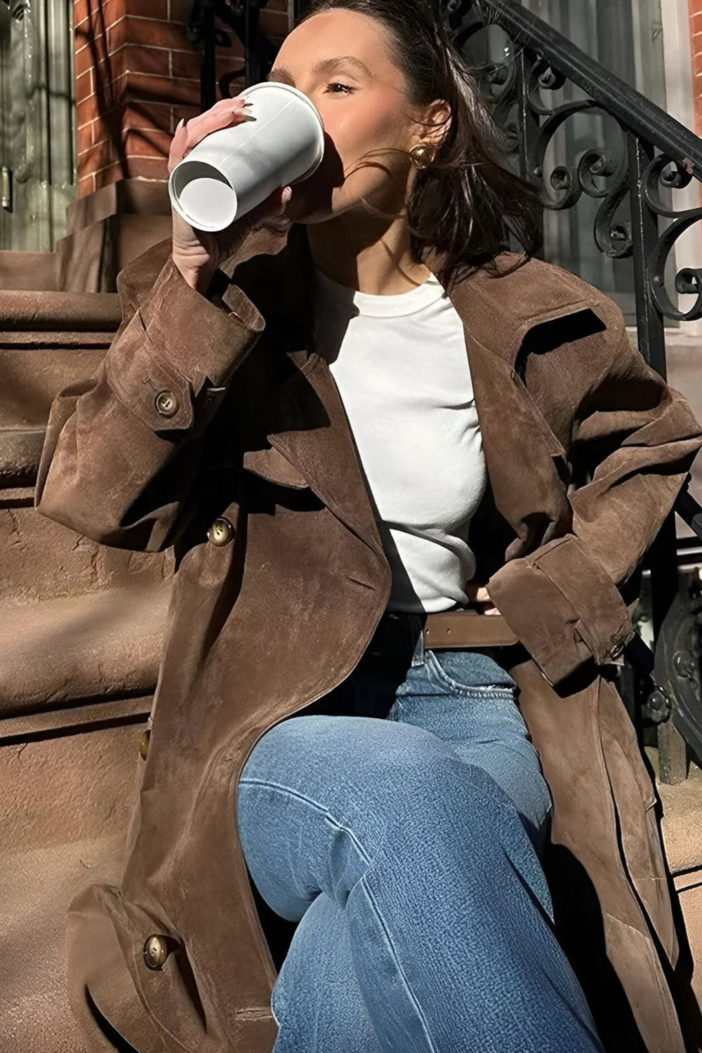 Women's raincoat in standard color product photo