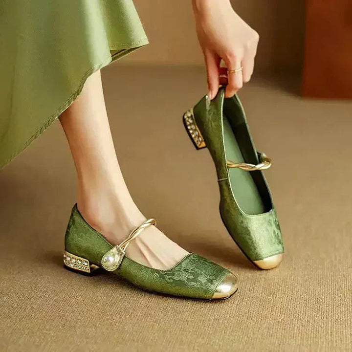 Mestelle™| Leather Mary Janes