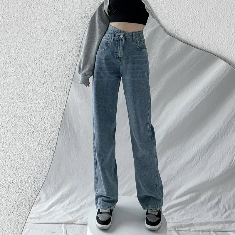 Mom Jeans for Women | High Waist Design | Comfortable Fit | Classic Denim Style