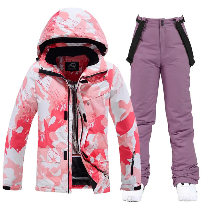 Women's winter ski suit | Jacket and pants