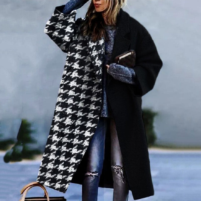 Karliney | Winter Long Trench Coat Women | Warm