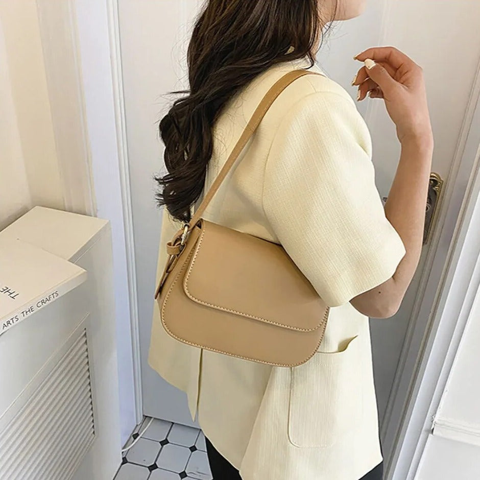 Shoulder Bag | Elegant Design | Versatile for Any Occasion | Muted Nude Color
