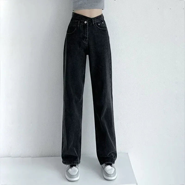 Women's Stylish Mom Jeans | High Waist