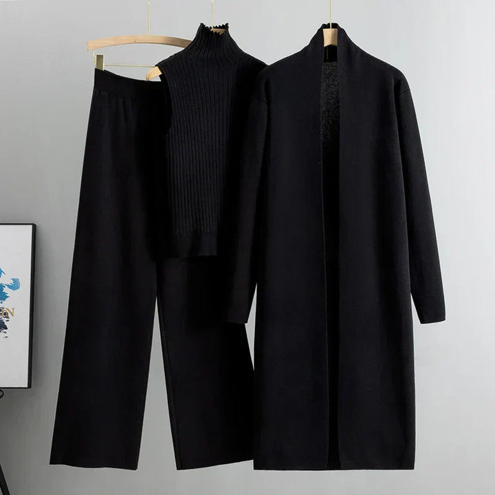 Three Piece Set | Chic Design | Versatile for Any Occasion | Comfortable Fabric