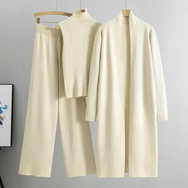 Three Piece Set | Chic Design | Versatile for Any Occasion | Comfortable Fabric