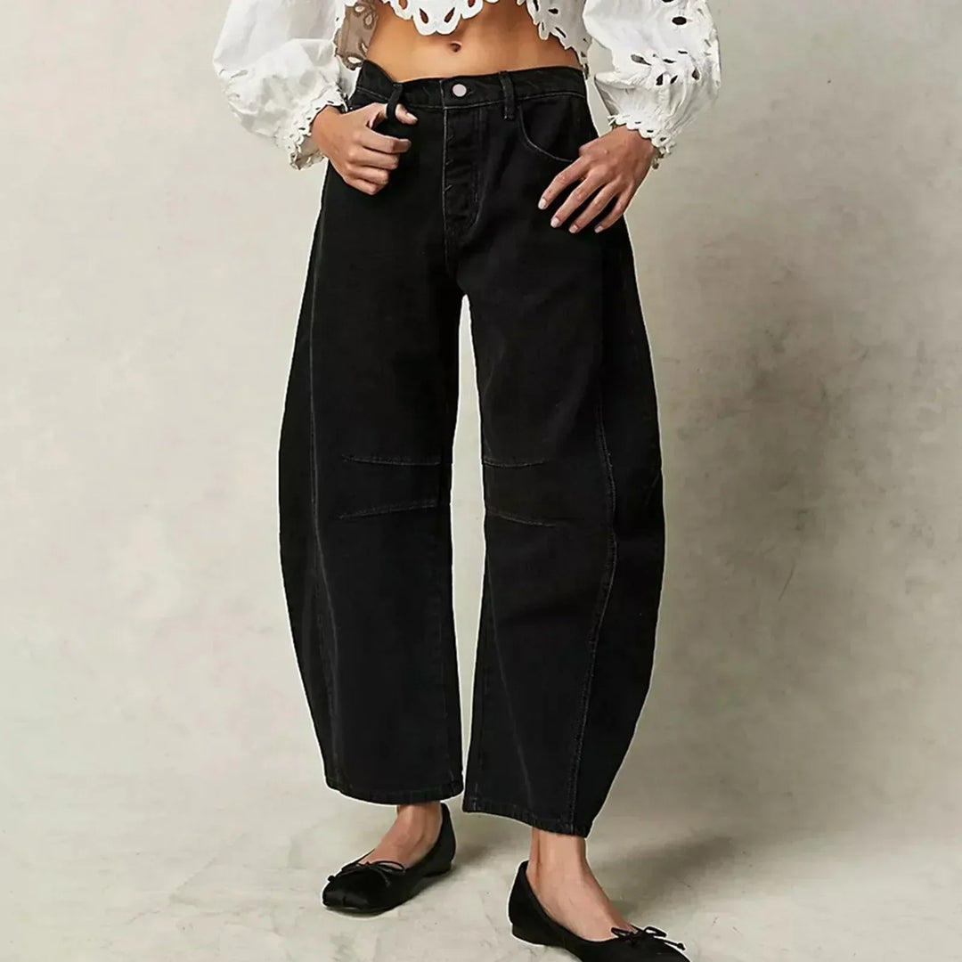 Adley | Women's Casual Wide Leg Pants | Low Rise