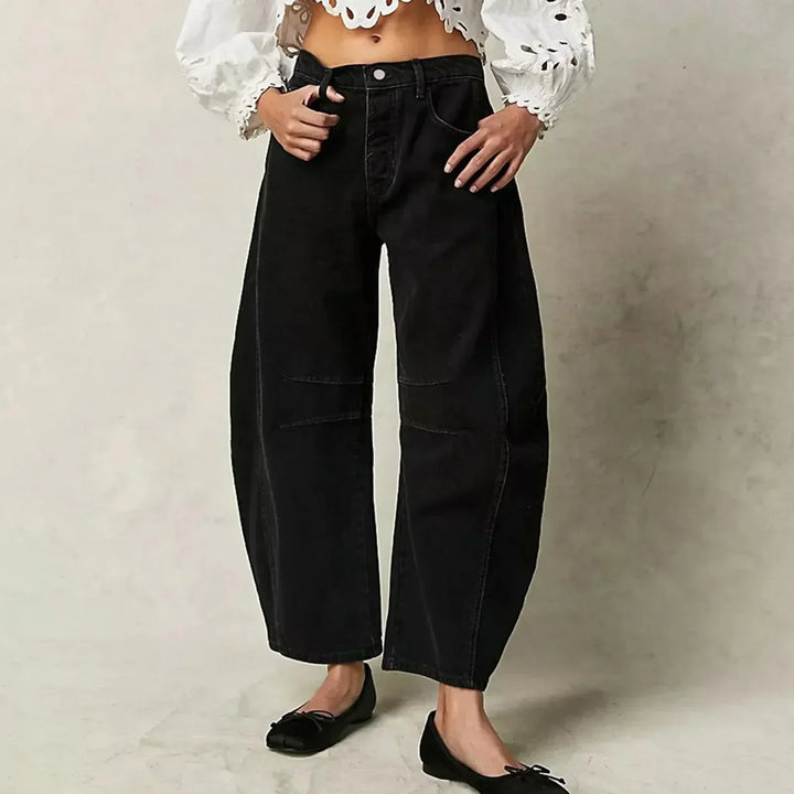 Adley | Women's Casual Wide Leg Pants | Low Rise