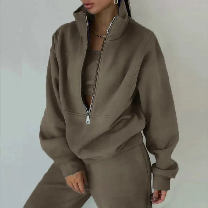 Women's Casual Set | Winter Sweatshirt and Pants