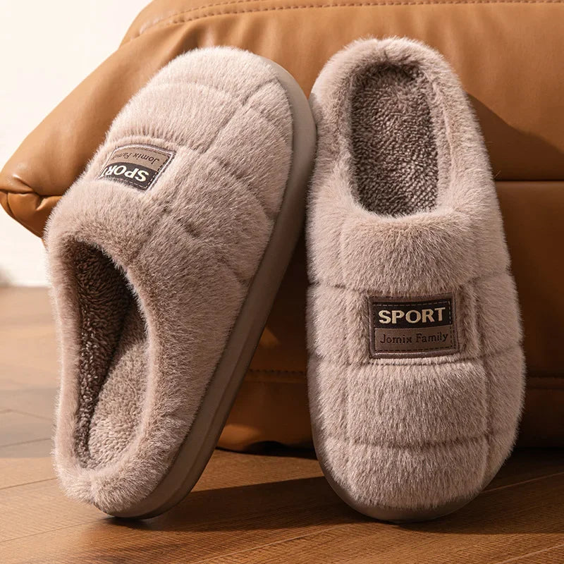 Warm Indoor Slippers for Men | Winter