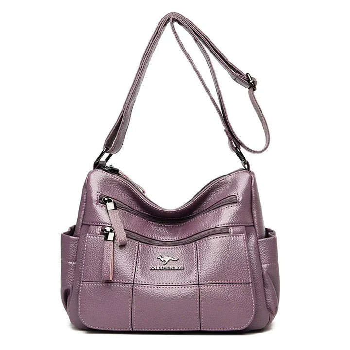 Leather Handbag | Smooth Finish | Elegant Design for Everyday Use | Versatile and Durable