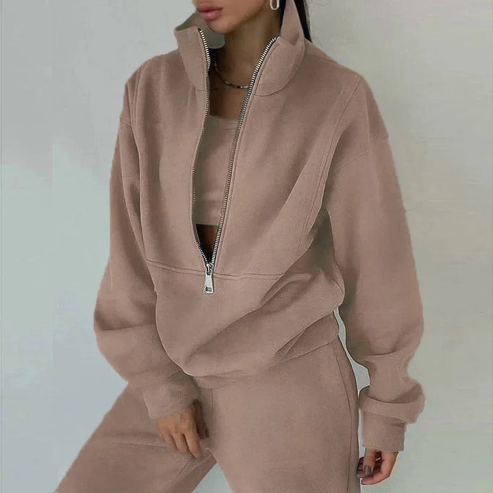 Women's Casual Set | Winter Sweatshirt and Pants