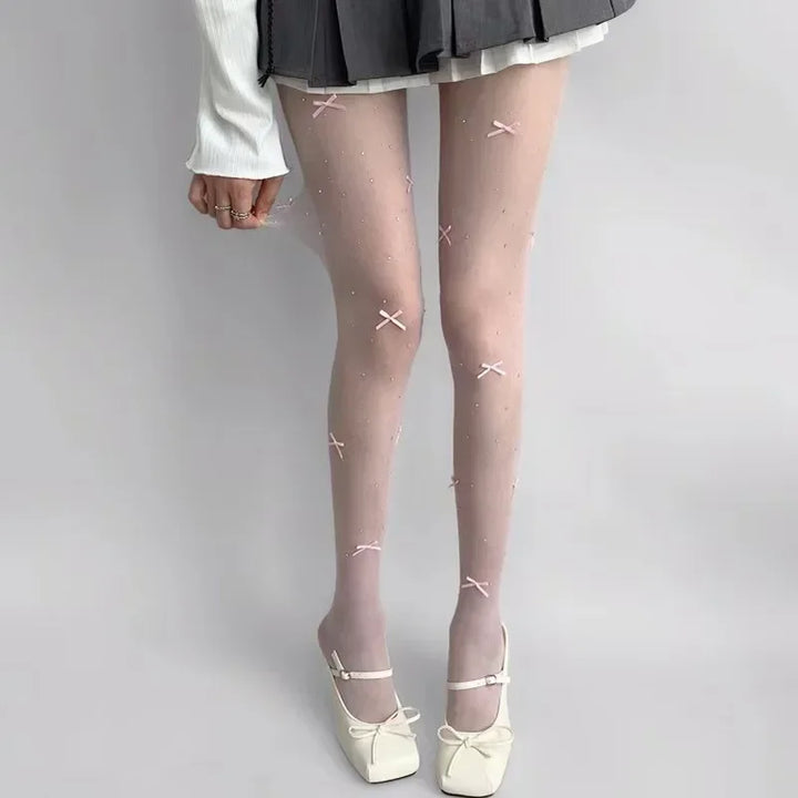 Women's tights | With bow design