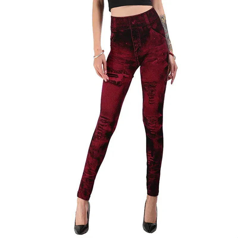 Stylish high-waisted jeggings for women | Casual