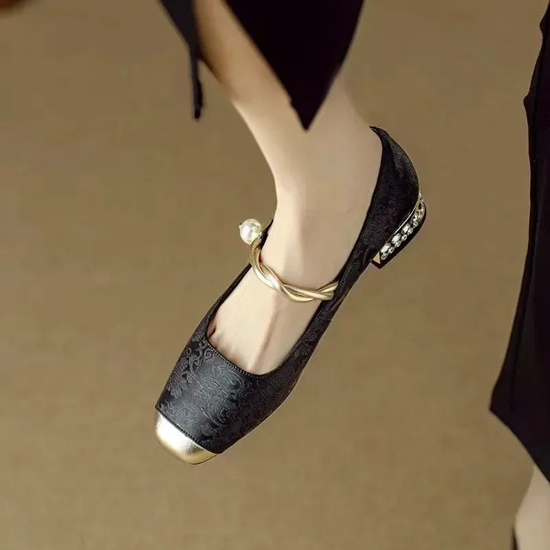 Mestelle™| Leather Mary Janes