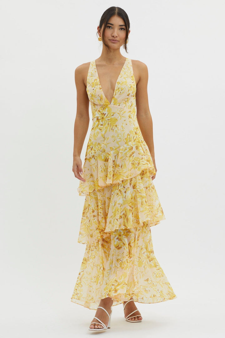 Taviana™ | Sophisticated Midi Dress