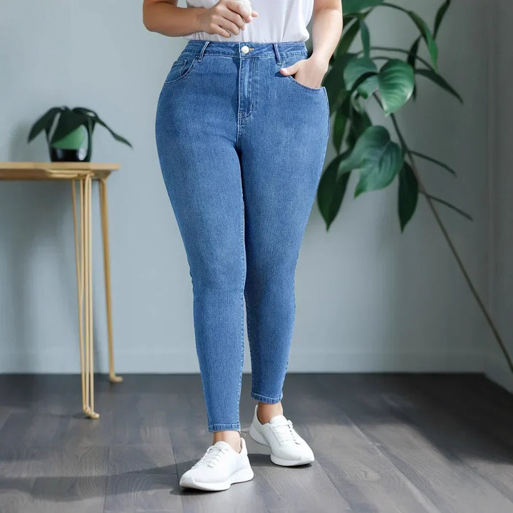 Mom Jeans for Women | Slim Fit Design | Comfortable Everyday Style | Classic Denim