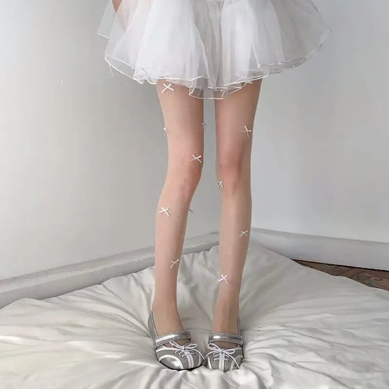Women's tights | With bow design