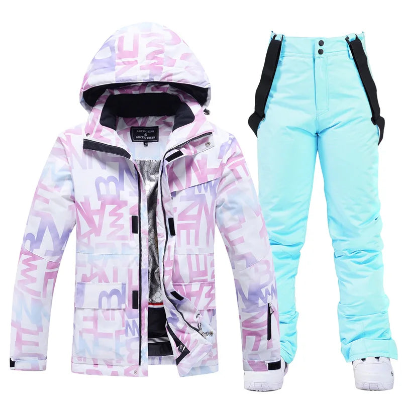 Women's winter ski suit | Jacket and pants