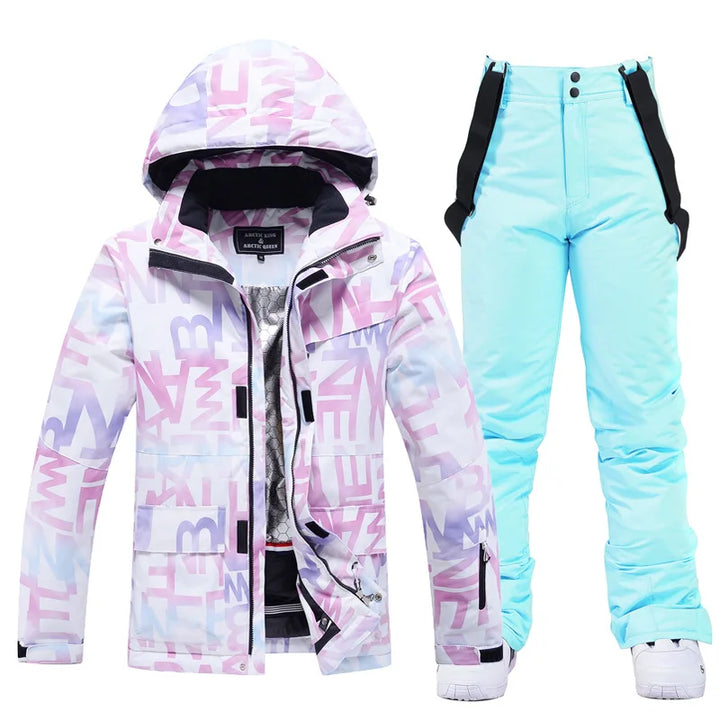 Women's winter ski suit | Jacket and pants