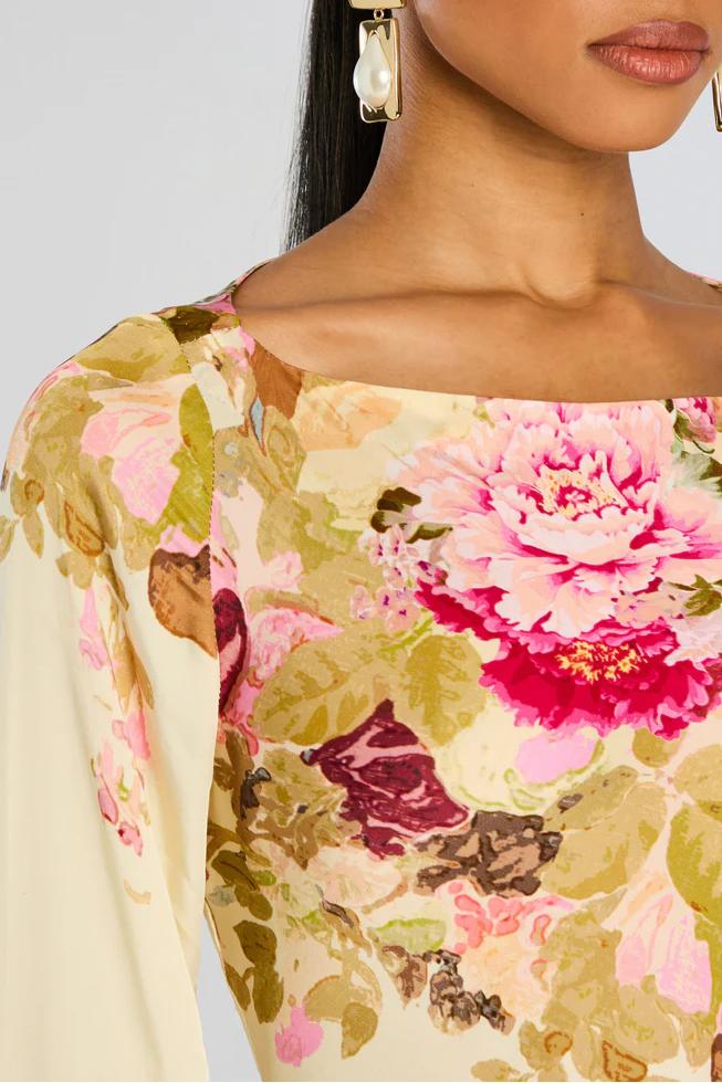 Floral Dress | Elegant Design | Perfect for Any Occasion | Lightweight Cotton Blend