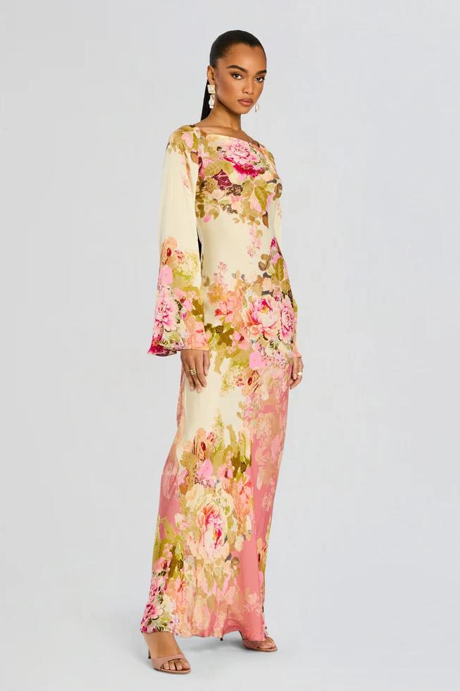 Floral Dress | Elegant Design | Perfect for Any Occasion | Lightweight Cotton Blend
