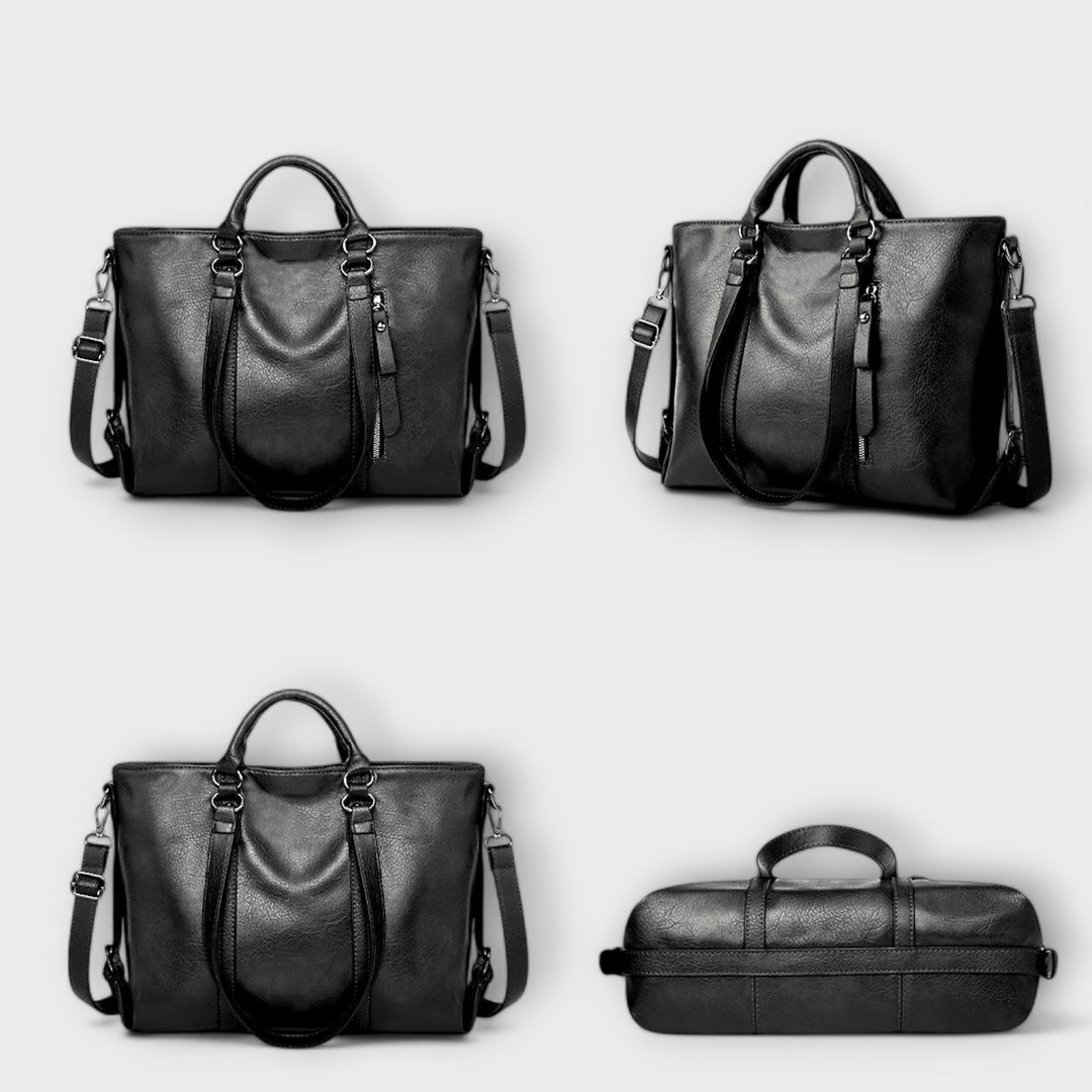 Large Leather Bag | Spacious Design | Perfect for Everyday Use | Classic Style