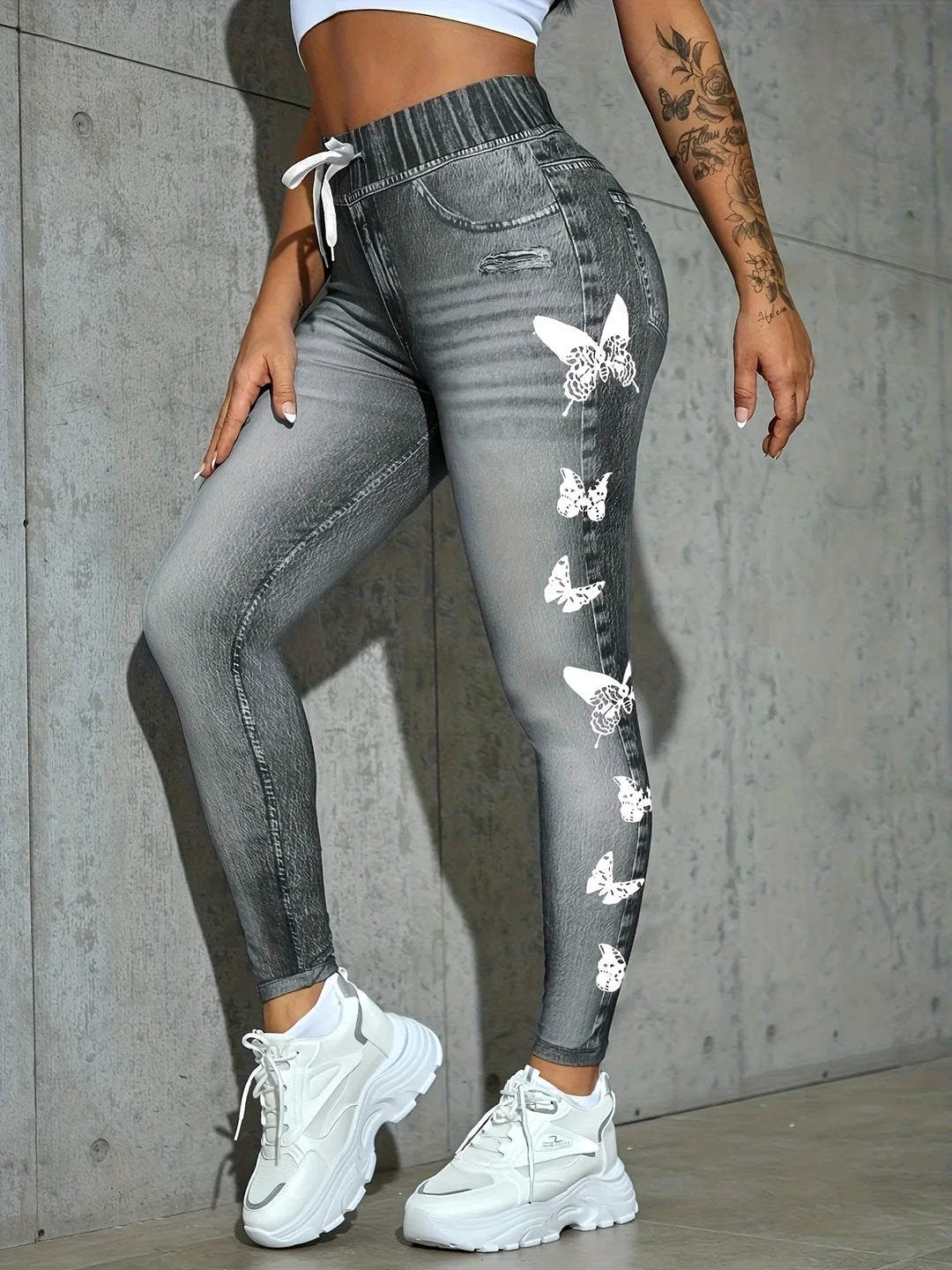 Casual jeggings for women | High waist