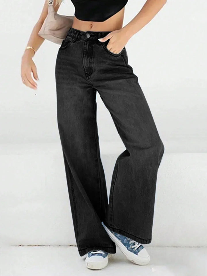 Baggy Jeans for Women | High Waist Design | Comfortable Fit | Casual Denim Style
