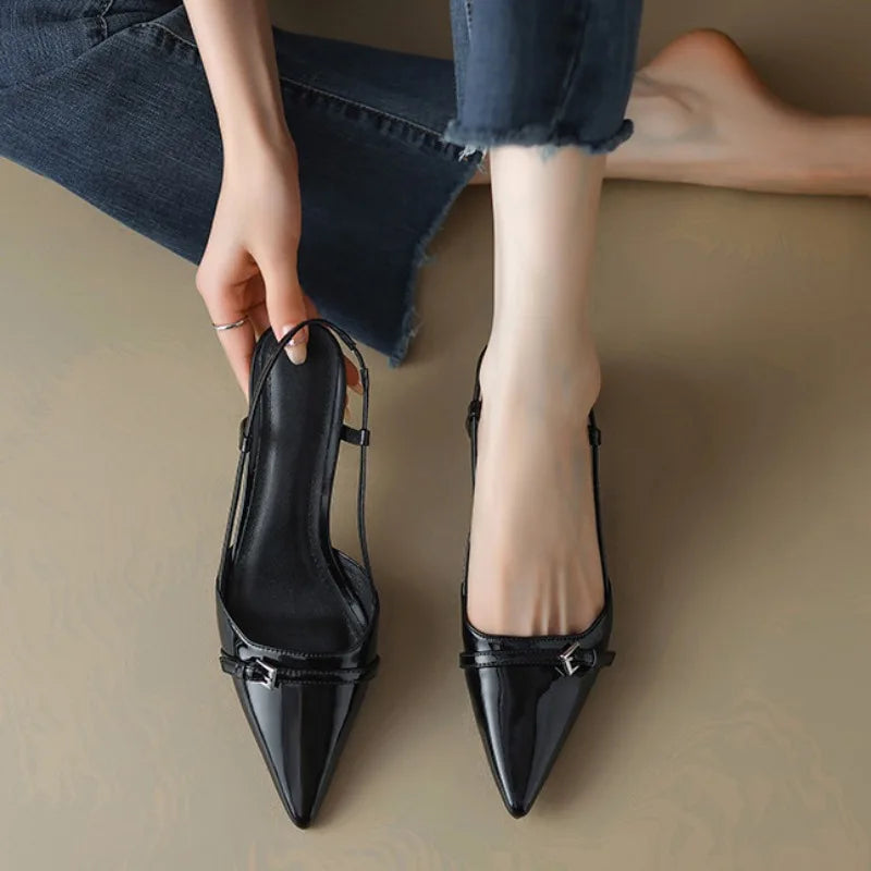 Slingback Heels | Comfortable Design | Versatile for Day or Night | Classic Style