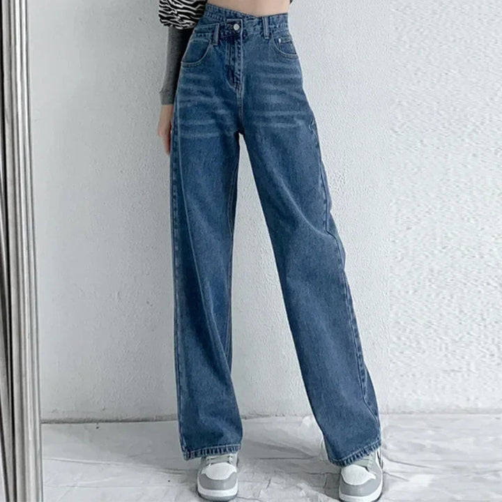 Women's Stylish Mom Jeans | High Waist